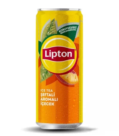 Lipton Ice Tea Şeftali Kutu 330 ml 24 adet