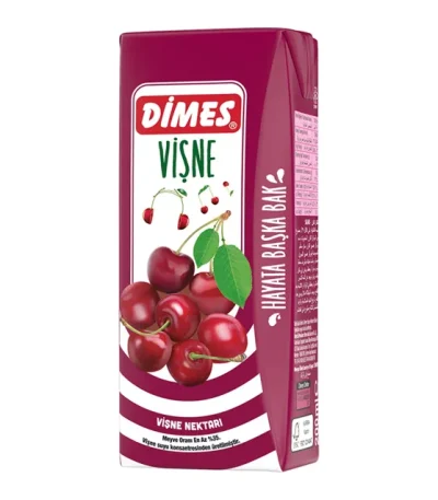 Dimes Vişne Nektarı 200 ml 27 adet