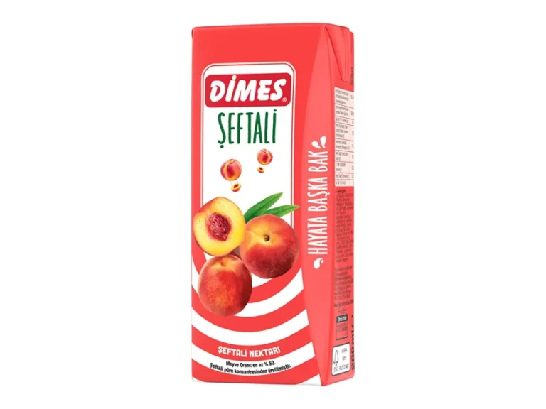 Dimes Şeftali Nektarı Kutu 200 ml 27 adet