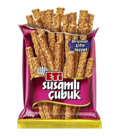 Eti Susamlı Çubuk Kraker 56 gr 17 adet