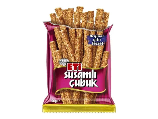 Eti Susamlı Çubuk Kraker 56 gr 17 adet