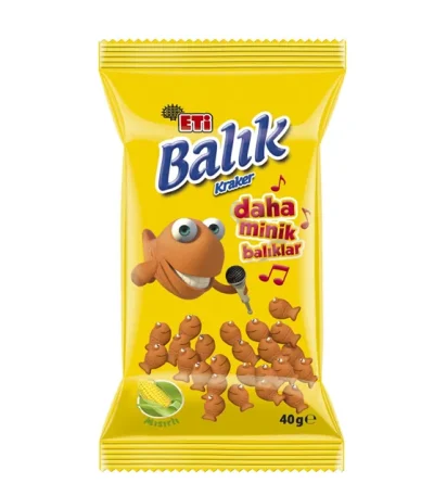 Eti Mini Mısırlı Balık Kraker 40 gr 18 adet