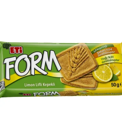Eti Form Limonlu Lifli 50 gr 24 adet