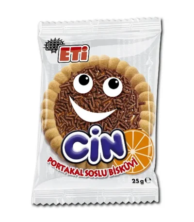 Eti Cin Portakallı 25 gr 36 adet