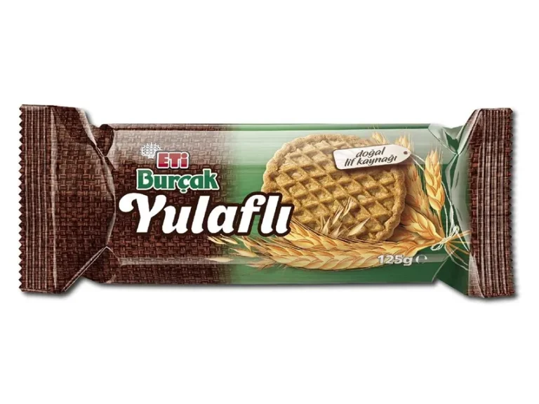 Eti Burçak Yulaflı Biskuvi 125 gr 18 adet