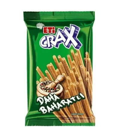 Eti Crax Baharatlı Kraker 50 gr 20 adet