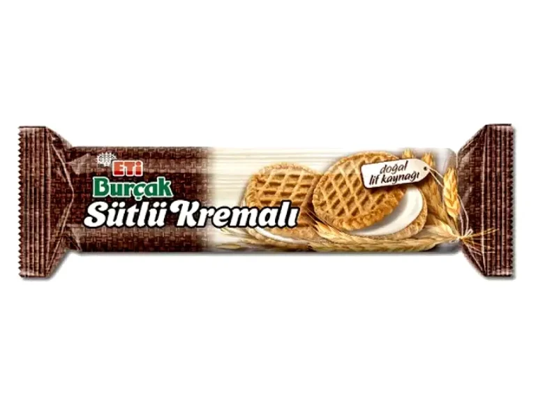 Eti Burçak Sütlü Kremalı 100 gr 12 adet