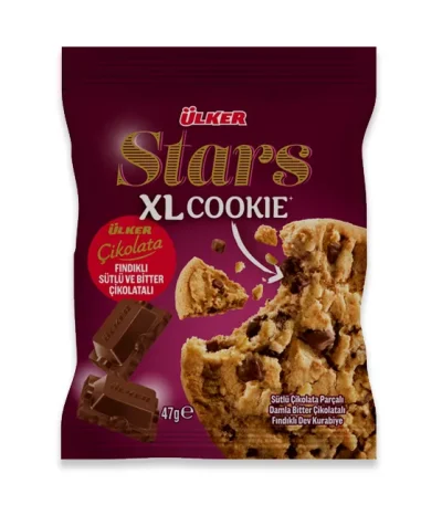 Ülker Stars Cookie Üç 47 gr 24 adet