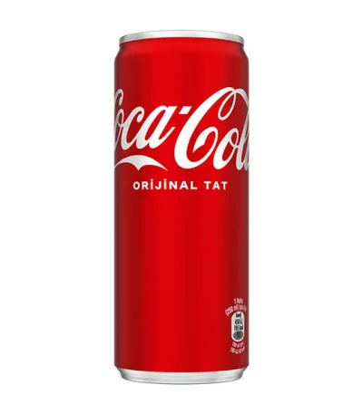 Coca-Cola Orijinal Tat Kutu 250 ml 24 adet