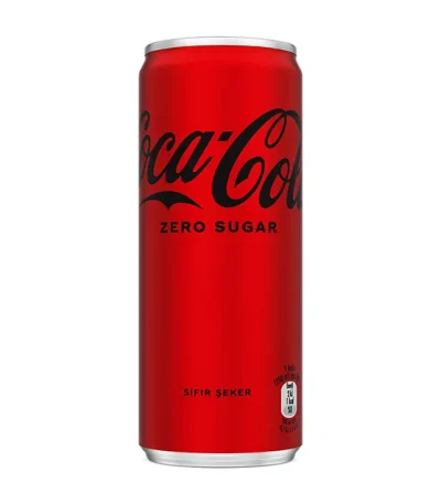 Coca-Cola Zero Sugar Kutu 250 ml 24 adet