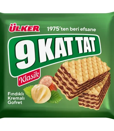 Ülker 9 Kat Tat Fındıklı Gofret 39 gr 24 adet