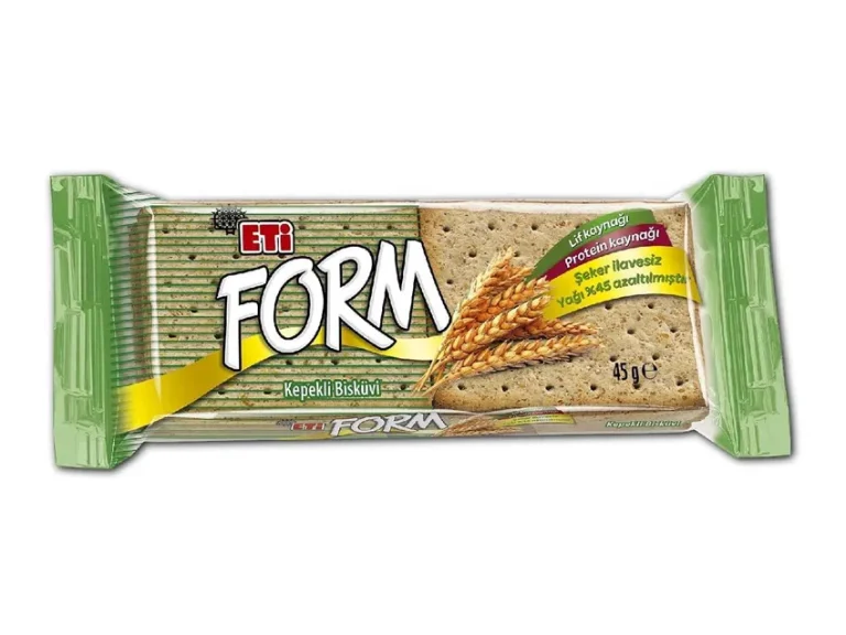 Eti Form Kepekli Kraker 45 gr 24 adet