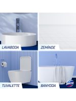 Domestos Yoğun Kıvamlı Çamaşır Suyu Kar Beyazlığı 750 ml 20 adet - Görsel 5