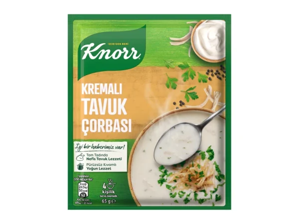 Knorr Kremalı Tavuk Çorbası 6 adet 65 gr