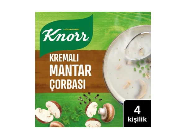 Knorr Kremalı Mantar Çorbası 6 adet 63 gr