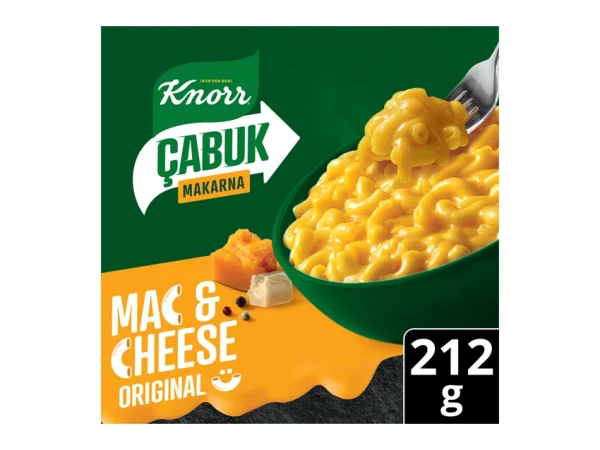 Knorr Çabuk Makarna Mac & Cheese 6 adet 212 gr